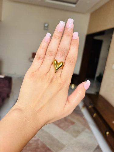 Bold Heart Ring